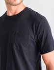 Gasoline Kace Slub Tee, Black product photo View 04 S