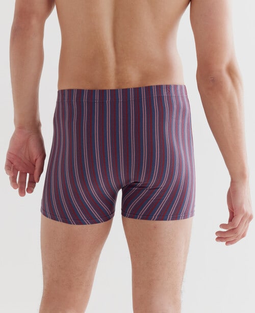 Chisel Vertical Stripe Trunk, 2-Pack, Navy, Pink & Burgundy product photo View 03 L