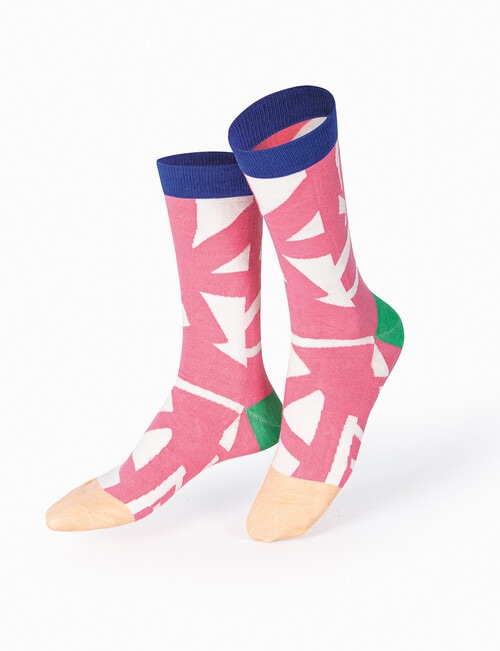 Eat My Socks Fresh Eggs Socks, 3-Pack, White product photo View 03 L