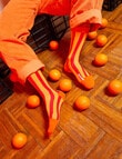 Eat My Socks Juicy Oranges Socks, 2-Pack, Orange product photo View 05 S