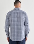 Line 7 Russell Long Sleeve Shirt, Navy product photo View 02 S