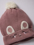 Teeny Weeny Bunny Beanie, Elsie Pink product photo View 02 S