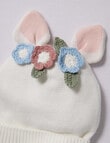 Teeny Weeny Bunny Ears Beanie, Vanilla product photo View 02 S