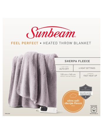 Sunbeam Feel Perfect Sherpa Fleece product photo