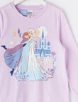 Licensed Frozen In This Together PJ Set, Pale Lilac product photo View 03 S