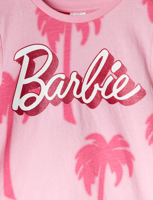 Licensed Malibu Barbie PJ Set, Pink product photo View 02 L