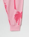 Licensed Malibu Barbie PJ Set, Pink product photo View 03 S