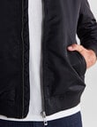 Gasoline Falcon Bomber Jacket, Black product photo View 04 S