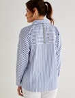 Line 7 Cove Shirt, Azure product photo View 02 S