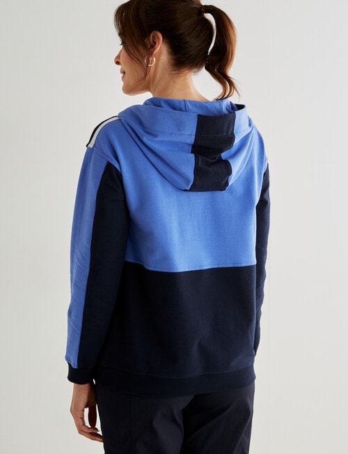 Line 7 Team Hooded Sweatshirt, Azure product photo View 02 L