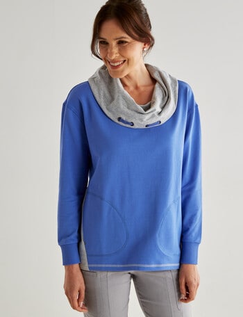 Line 7 Elevate Sweatshirt, Azure product photo