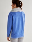 Line 7 Elevate Sweatshirt, Azure product photo View 02 S