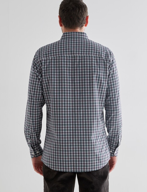 Chisel Long Sleeve Baxter Shirt, Green product photo View 02 L