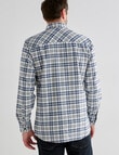 Chisel Long Sleeve Flannel Shirt, Natural product photo View 02 S