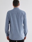 Chisel Long Sleeve Flannel Shirt, Light Blue product photo View 02 S