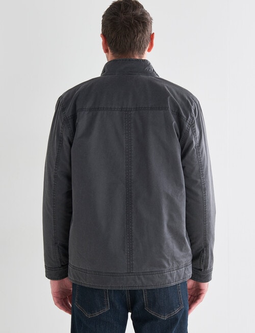 Chisel Bomber Jacket, Charcoal product photo View 02 L