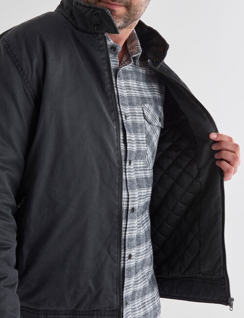 Chisel Bomber Jacket, Charcoal product photo View 06 L