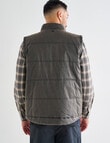 Kauri Trail Griffin Puffer Vest, Brown product photo View 02 S
