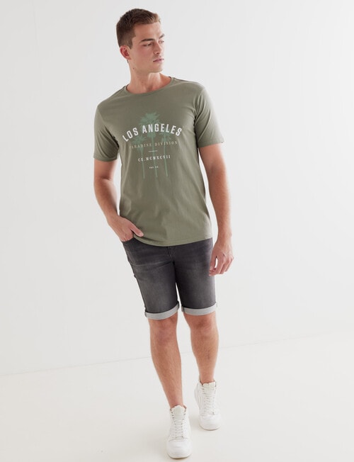 Tarnish Cali Paradise Tee, Seagrass product photo View 03 L