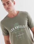 Tarnish Cali Paradise Tee, Seagrass product photo View 04 S