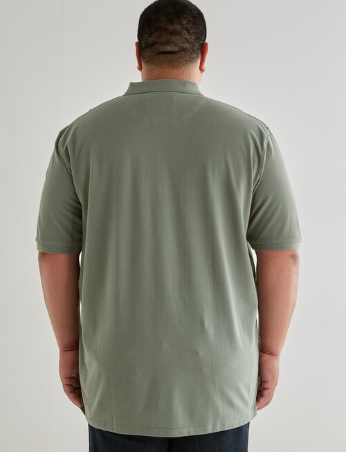 Chisel King Size Polo, Green product photo View 02 L