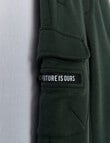 Mac & Ellie Cargo Trackpant, Bottle product photo View 04 S