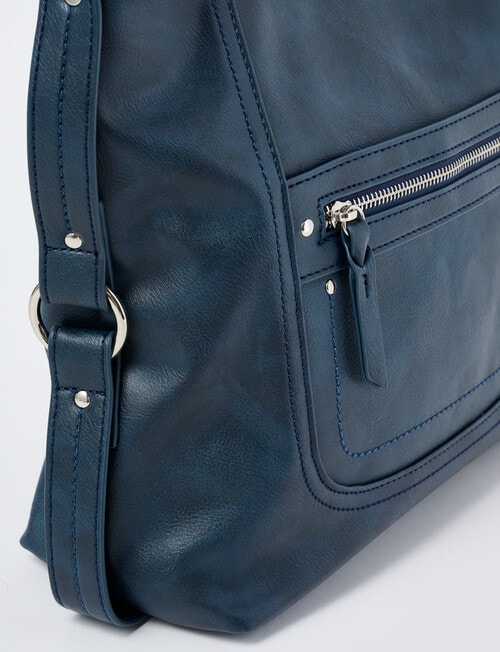 Boston + Bailey Stud Tote Bag, Navy product photo View 05 L