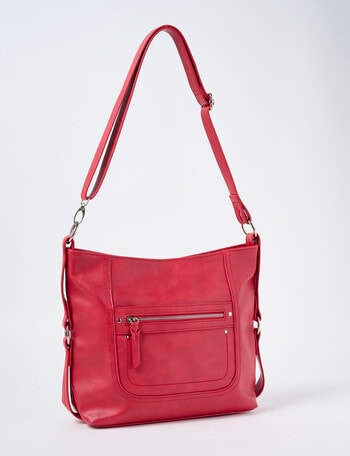 Boston + Bailey Stud Tote Bag, Cranberry product photo