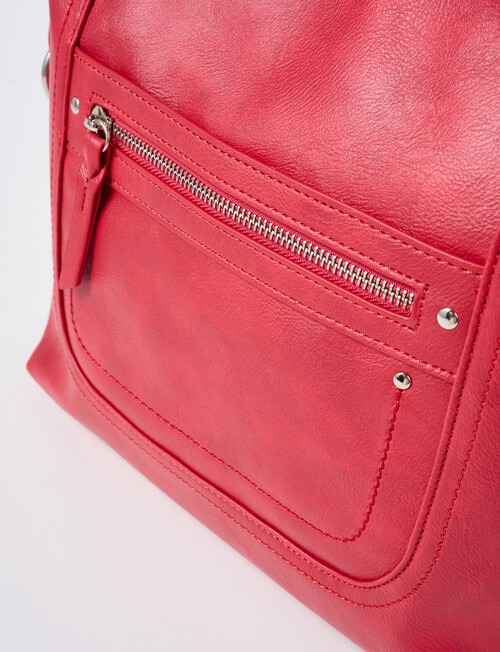 Boston + Bailey Stud Tote Bag, Cranberry product photo View 07 L