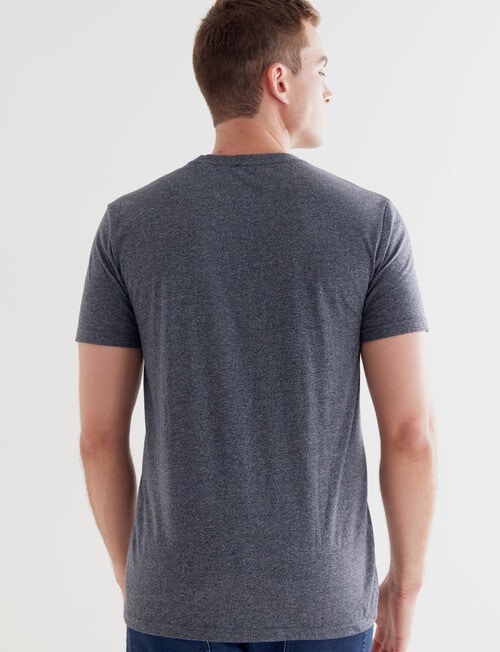 Tarnish Vintage Embossed New York Tee, Blue Marle product photo View 02 L