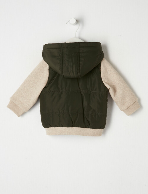 Teeny Weeny Puffer Jacket, Racing Green product photo View 03 L
