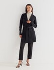 Oliver Black Long Sleeve Wrap Cardigan, Black product photo View 05 S