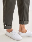 Ella J Tie Front Relaxed Pant, Khaki product photo View 05 S