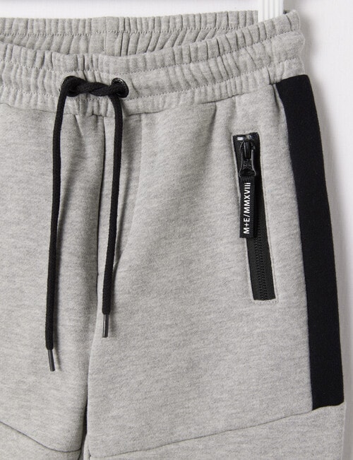 Mac & Ellie Side Panel Trackpant, Grey Marle product photo View 03 L