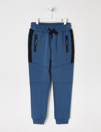 Mac & Ellie Side Panel Trackpant, Blue product photo