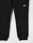 Mac & Ellie Knee Panel Trackpant, Black product photo View 04 S