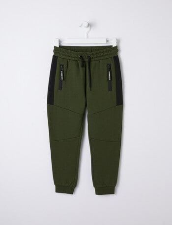 Mac & Ellie Side Panel Trackpant, Olive product photo