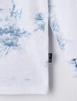 Mac & Ellie Tie Dye Long Sleeve Tee, Teal product photo View 03 S