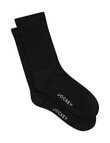 Jockey Woman Circulation Plain Crew Sock, 2-Pack, Black, 3-11 product photo View 03 S