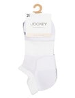 Jockey Woman Cool Active Low Cut Sock, 2-Pack, Lavender & Blue, 3-8 product photo