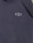 No Issue Acid Wash Long Sleeve Tee, Blue product photo View 02 S
