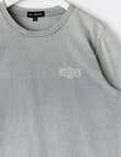 No Issue Acid Wash Long Sleeve Tee, Grey product photo View 03 S
