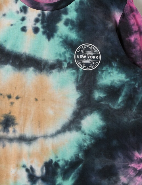 No Issue Tie Dye Long Sleeve Tee, Black product photo View 02 L