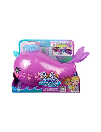 Polly Pocket Sparkle Cove, Narwhal Boat product photo