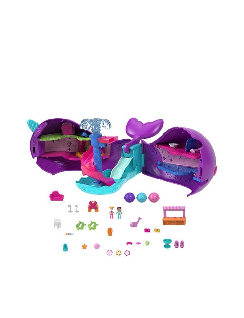 Polly Pocket Sparkle Cove, Narwhal Boat product photo View 02 L