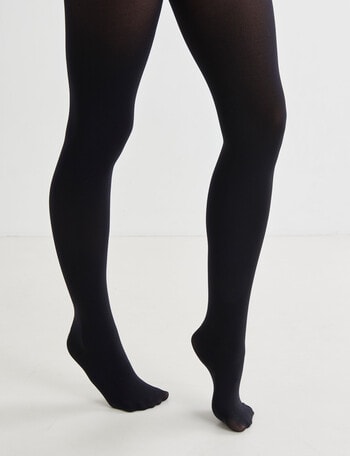 Lyric Opaque Tights, 120D, Black product photo