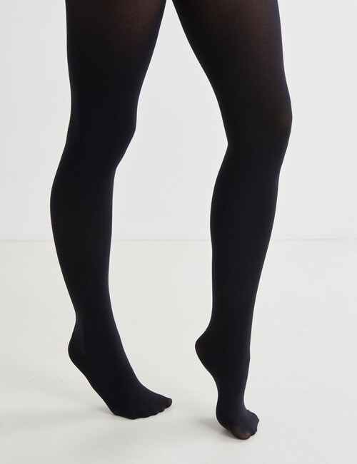 Lyric Opaque Tights, 120D, Black product photo