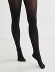 Lyric Opaque Tights, 50D, 2-Pack, Black product photo View 02 S