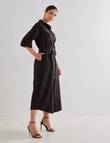 Whistle Classic Shirt Dress, Black product photo View 05 S