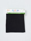 Blue Ink Bamboo Long Sleeve Top, Black product photo View 02 S